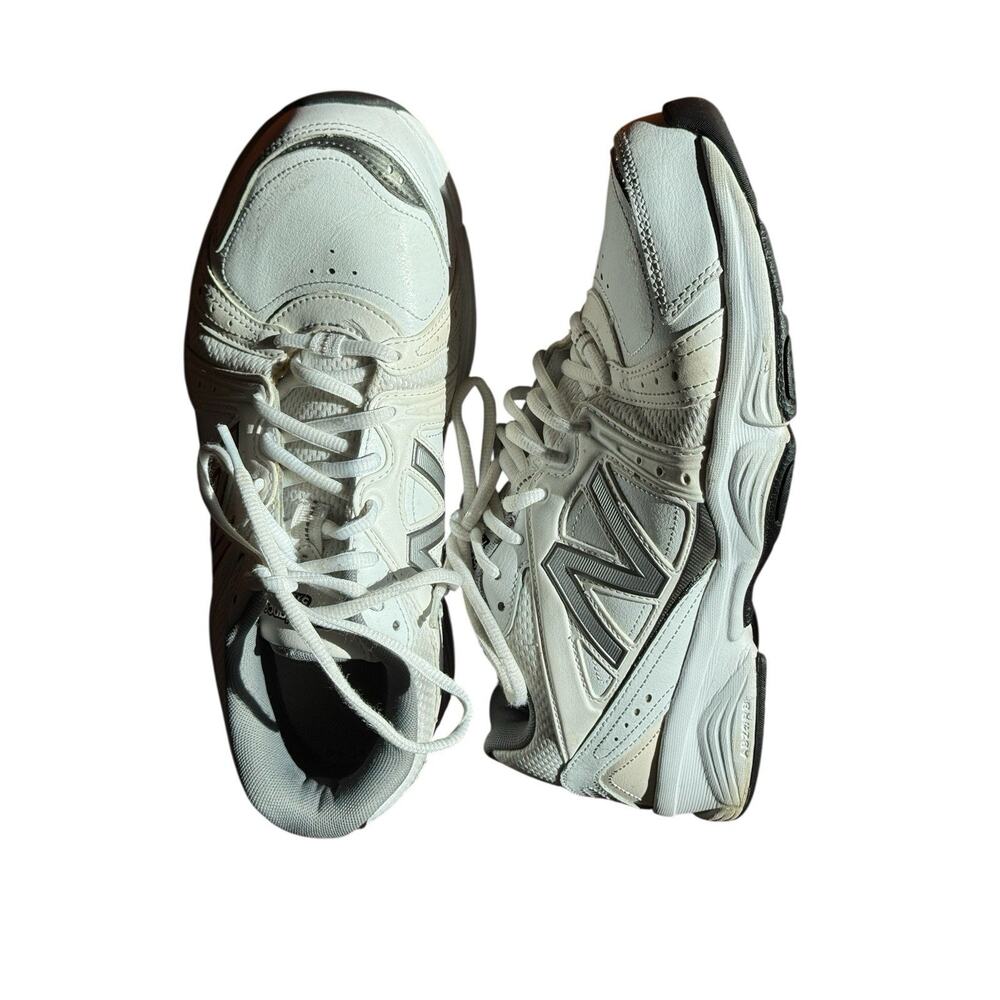 New Balance MX519WG White Gray Walking‎ Shoes Men 8.5 4E Extra Wide Comfort Dad
